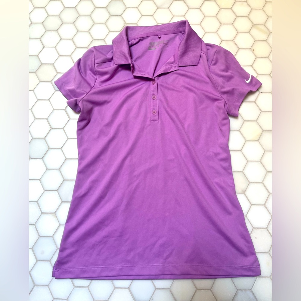 Size small nike dry-fit golf polo